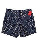 Spanx Sunshine Shorts 6&quot; Women Medium Dotpatch Midnight Navy Blue NWT  - $41.71