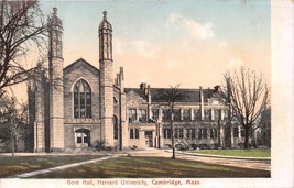 Cambridge Massachusetts Harvard ~ Gore Hall ~ Nuovo Inghilterra News Ed. - £6.76 GBP