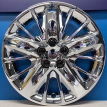 One Single 2014-2019 Chevrolet Impala Ls # 472-18C 18&quot; Chrome Hubcap Wheel Cover - £23.58 GBP