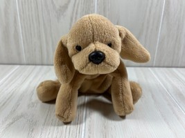 Gund 6&quot; small mini plush beanbag puppy dog tan yellow lab golden retriever - £7.73 GBP