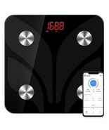 Weight Digital Body Fat Scales: Smart Bluetooth Bathroom Accurate Fit Co... - $14.50