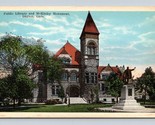Public Library Building Dayton Ohio OH UNP WB Postcard O1 - $2.67