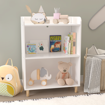 Kids 3-Tier Bookcase, Children&#39;s Book Display, Bookshelf Toy Storage Cab... - £53.36 GBP