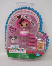 Crumbs Love’s Chocolate Sugar Cookie Valentine LalaLoopsy Mini Doll Exclusive - £12.44 GBP