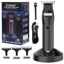 KM-1753 pro corded cordless men electric hair trimmer professional barber hair c - £39.62 GBP