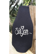  Fish Hook Sea Fear advertising Beverage Holder Bottle zip back Koozie N... - $301.58 MXN