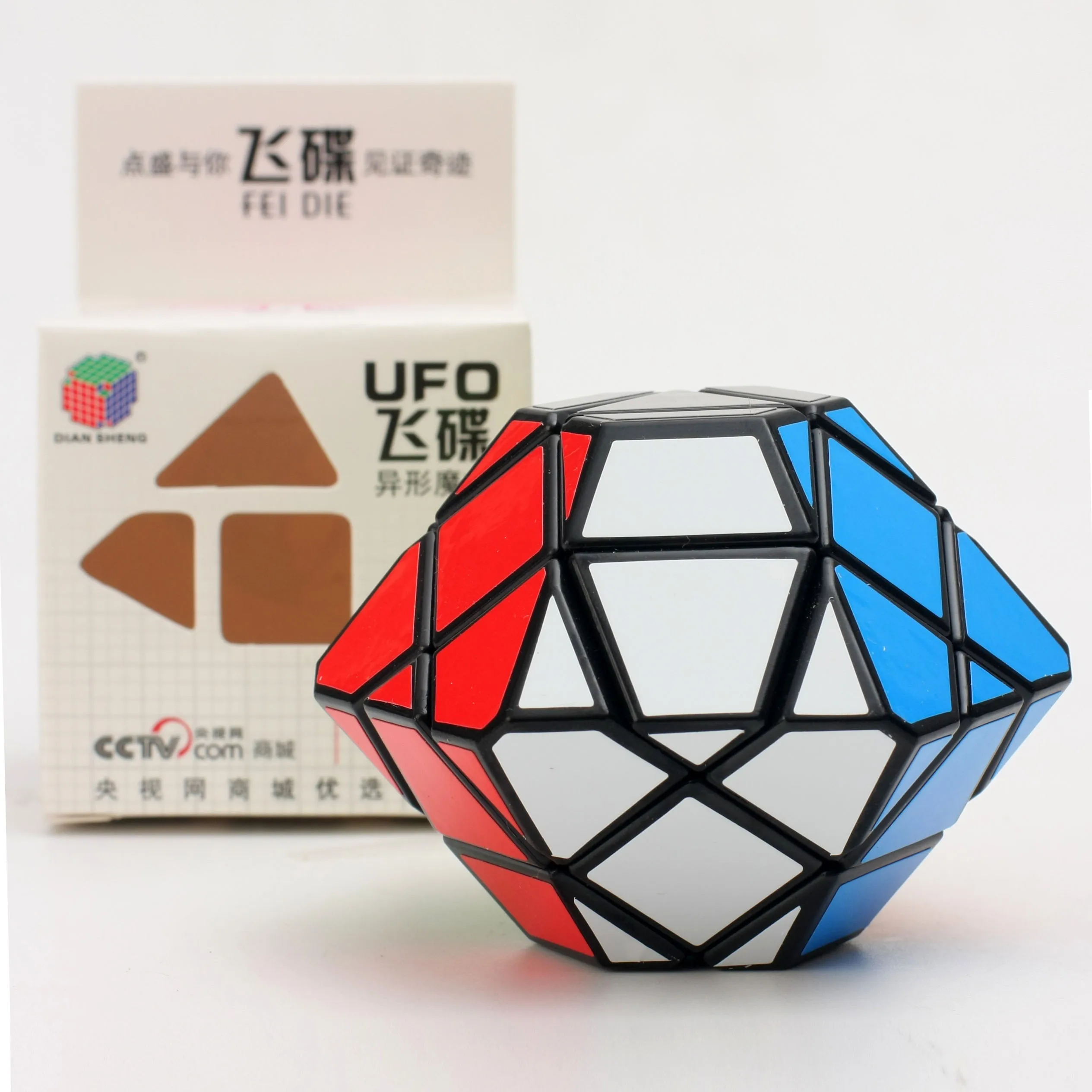 Play ZCUBE Infinity Skewb UFO Rubix A Cube Profissional 3x3 Speed Puzzl Fidget T - £22.98 GBP