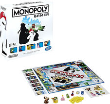 Monopoly Nintendo Gamer Strategy Board Game 2-4 Players - $79.20