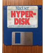 Vintage 1989 Macintosh MacUser Magazine Hyper-Disk Toolbox Install Flopp... - $24.99