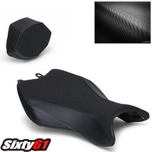 Kawasaki H2 Seat Covers 2015-2023 with Cowl Luimoto Black Carbon Fiber Tec-Grip - £112.80 GBP