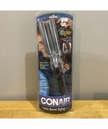 Vtg Conair Triple Barrel Styling Iron 2003 CD300CS NOS - $207.30 CAD