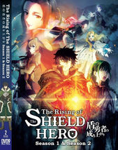 Dvd Anime The Rising Of Shield Hero Season 1-2 VOL.1-38 End Eng Dub + Free Ship - £28.58 GBP