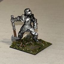 Ral Partha Warhammer Metal Painted Miniature Medieval Knight In Armor - $18.97