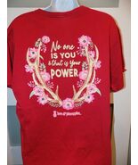 Love &amp; Pineapples No One Is You &amp; That Is Your Power Red SS T-Shirt Size... - €14,22 EUR