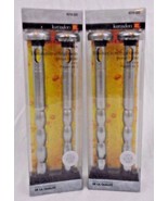 New 2 Packages of 2 Kuraidori Quality Stainless Steel Beer Chill Sticks - $11.77