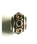 Brighton Mini Glam Bead , Topaz, J9393G, New *FITS MINI ONLY* - $14.29 CAD