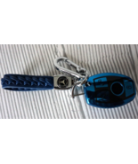 Mercedes Benz Blue Rubber Key Fob Remote Case 3 Button Protective Cover NEW - £12.20 GBP