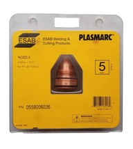 ESAB Plasmarc 0558006036  3.6mm (.141&quot;) For PT-36 5 Pack - $1,391.87 MXN