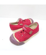 Keen kids Canvas Vulcanized sneakers size 11 EU 29 Pink Berry - $254.87 MXN