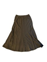 Vtg CHICO&#39;S Women&#39;s Skirt BRYNA Gray A-Line Ponte Knit Gored Sz 0 (Small... - $16.31