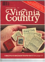 Virginia Country magazine Winter 1982  - £13.88 GBP