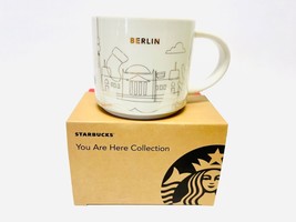 Starbucks You are Here Berlin Germany Europe Christmas Gold Coffee City Mug 14Oz - £77.66 GBP
