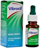 3 PACK  Vibrocil Nasal Drops x15 ml GlaxoSmithKline - €77,02 EUR