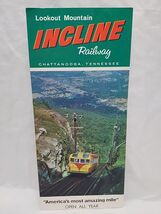 Lookout Mountain Incline Railway Chattanooga Tennessee Pamphlet Brochure - $9.69 CAD