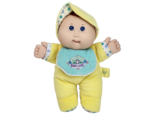 VINTAGE 1987 CABBAGE PATCH BABYLAND KIDS SOFT DOLL YELLOW OUTFIT RED HAI... - $65.55