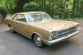 1966 Ford LTD Coupe brown | POSTER 24 X 36 INCH | Vintage classic - £16.17 GBP