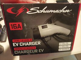 Schumacher 16A Level 1 &amp; 2 EV Charger with J1772 Connector New Open Box - $75.91 CAD