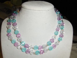 &quot;Crystal Colors Combo&quot; necklaces - £0.39 GBP