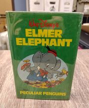 Vintage Walt Disney Elmer Elephant Peculiar Penguins David McKay Co 2-St... - $25.99