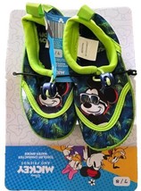 DISNEY ~ MICKEY MOUSE Character Water Shoes ~ Multicolored ~ Kids&#39; Size 7/8 - £18.27 GBP