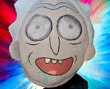 Rick &amp; Morty Rick Sanchez Dandee Big Greeter Plush Head Halloween Costume - £17.31 GBP