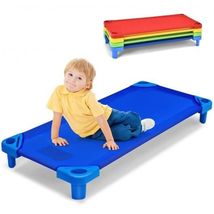 Pack of 4 Colorful Kids Stackable Naptime Cot - $158.45