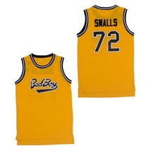 The Notorious B.I.G Biggie Smalls Hip Hop Yellow Basketball Jersey Retro - £39.50 GBP