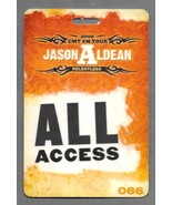 JASON ALDEAN 2007 CMT Concert Tour ALL ACCESS Laminate Pass COUNTRY MUSIC - €17,04 EUR