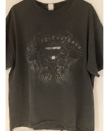 Harley Davidson Men’s XL Black T-Shirt “Independense College Station, TX” - £11.82 GBP