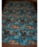 STAR WARS X-Wing Tie Fighter Millennium Falcon TWIN SIZE FITTED SHEET FA... - $25.13 CAD