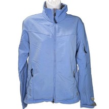 Mountain Hardwear City Jacket Coat Womens Small Blue Full Zip Collared - $25.73