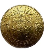 Medaglia Fantasy Cecoslovacca del 1939 - Storia accessibile da collezione - $18.66 CAD