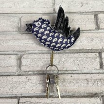 Recycled Fabric Bird Hanging Wall Hook - $12.19