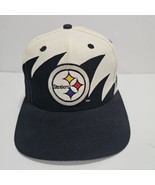 Vintage 90s Pittsburgh Steelers Logo Athletic Sharktooth NFL Snapback Hat  - $2,286.35 MXN