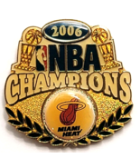 2006 Miami Heat NBA Champions Pin Finals Victory Trophy Logo Basketball ... - €11,15 EUR 2006 Miami Heat NBA Champions Pin Finals Victory Trophy Logo Basketball ... - €11,15 EUR