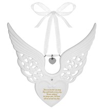 Still Missed Silver Winged Heart Urn Ornament - £24.14 GBP