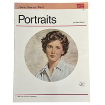 Walter Foster How to Draw and Paint Portraits 1989 Stella Mackie Art Book - €8,16 EUR