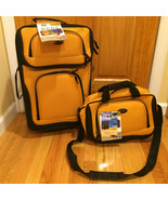 U.S. Traveler Rio Lightweight Carry-On 21x13.5x8.5 Luggage Sets - Mustar... - $39.60