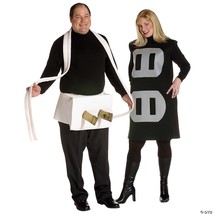 Plug Socket Set Couple Adult Costume Electrical Halloween Funny Plus Siz... - £73.46 GBP