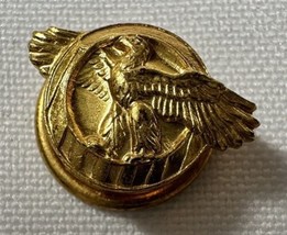 U.S. Navy Gold Eagel Honorable Discharge Lapel Button Hole Pin Vtg - £19.43 GBP
